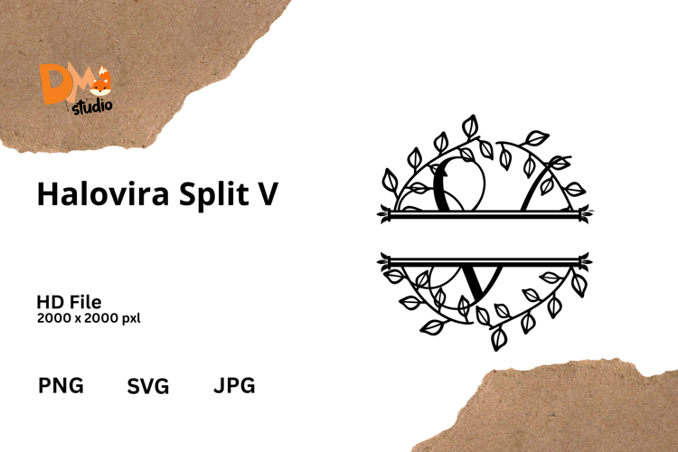 Halovira Split Monogram
