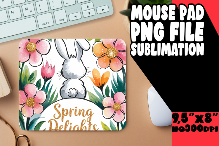 BRIGHT MOUSE PAD INSPIRATIONAL DESIGN, Easter