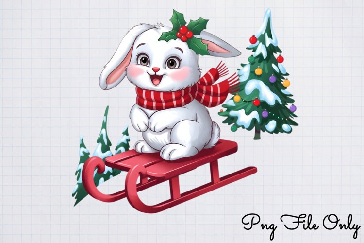 Boho Christmas Clipart Image 13