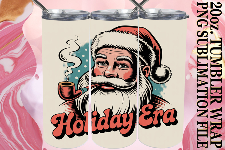 Blissful Reflections 20oz tumbler wrap, Christmas