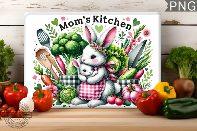 Mom's Kitchen Design, Mom Kitchen Sublimation
