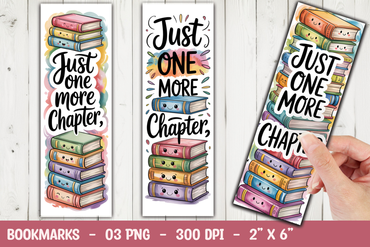 One More Page Bookmark Sublimation