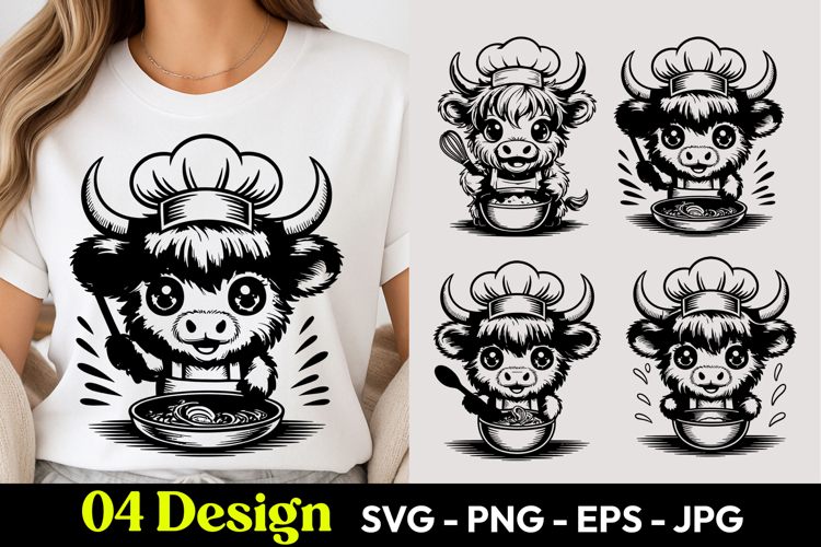 Baby Cow Svg Image 8