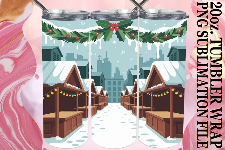 Christmas Tumbler Wrap Image 24