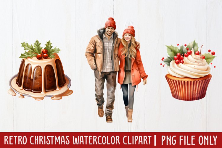 Vintage Christmas Clipart Image 10