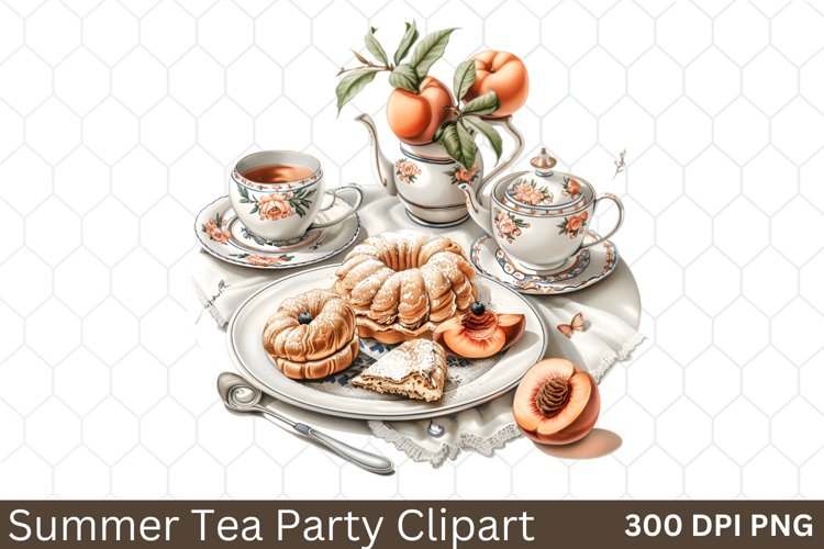 Tea Party Clipart Image 12