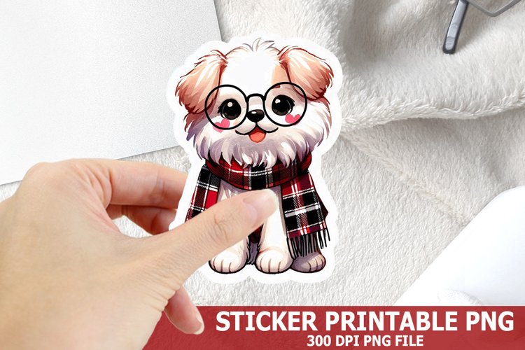 Christmas Dog Clipart Image 20