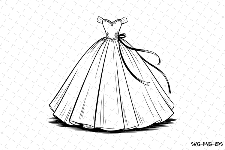 Frock SVG | SVG Cut files | Cricut