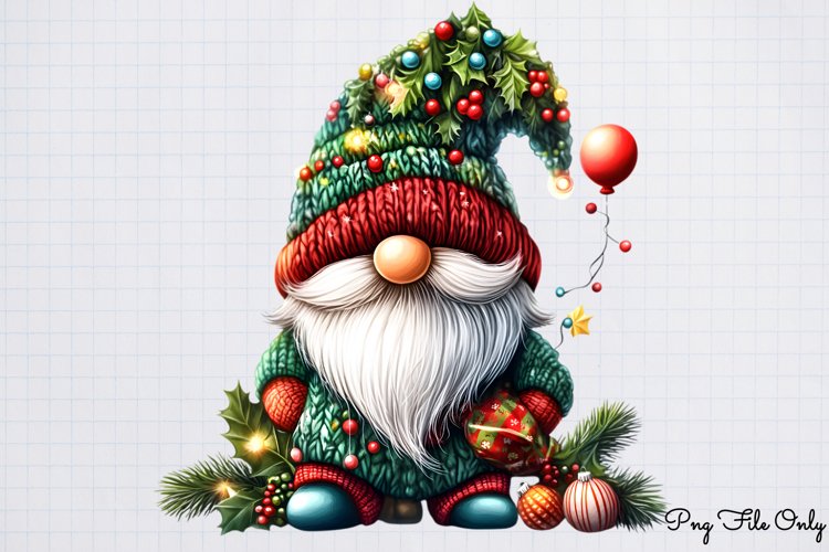 Christmas Gnome Clipart Image 23
