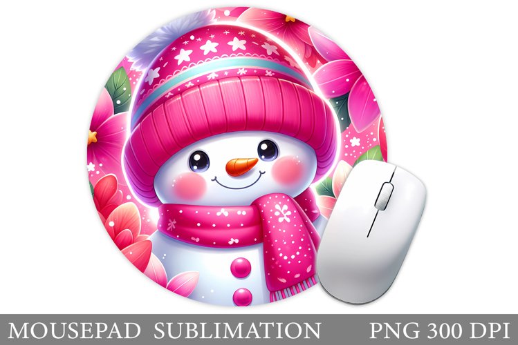 Cute Snowman Clipart Image 22