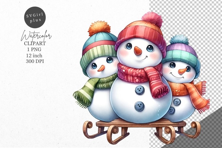 Snowman Clipart Image 18