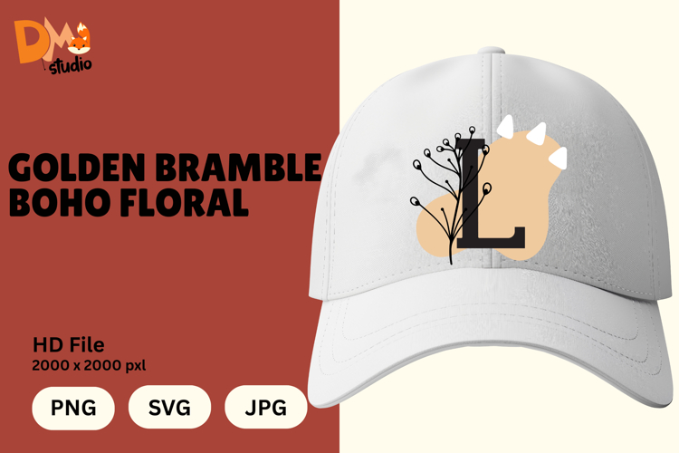 Floral Letter Svg Image 16