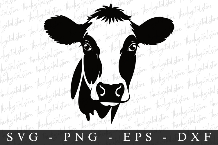 Cute Cow Svg Image 14