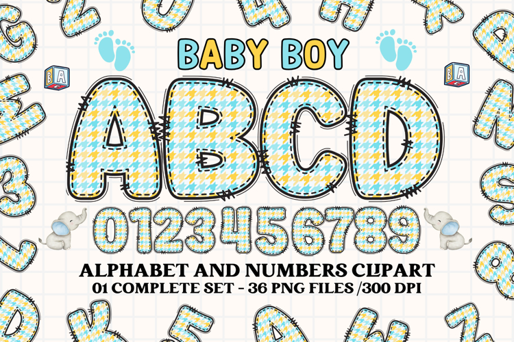 Baby Boy Clipart Image 3