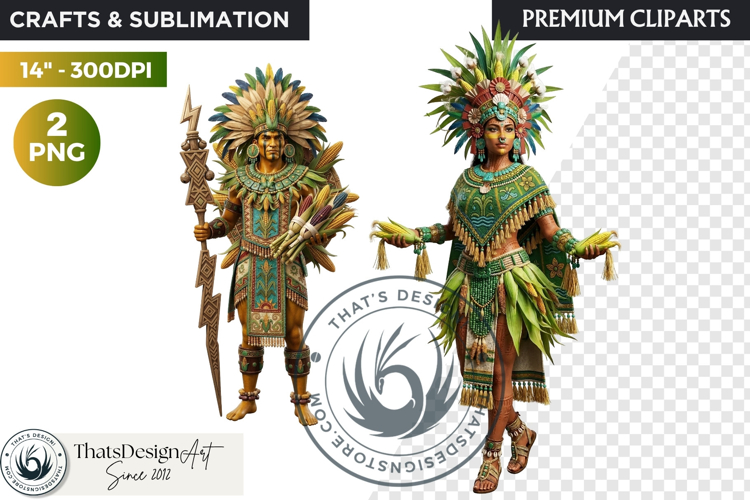 Aztec Deities Pantheon Cliparts | Ancient Mythology gods PNG