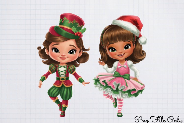 Cute Merry Christmas Clipart
