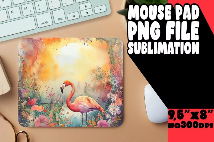 Tropical Flair Mouse Pad Variety