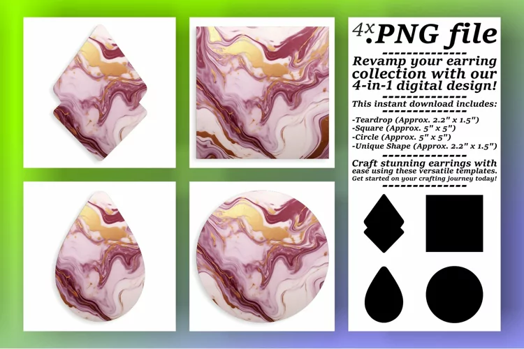 Round and Elegant: Marble Sublimation
