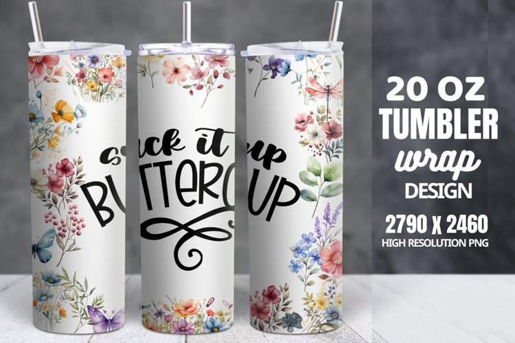 Funny Quotes 20oz Skinny Tumbler Sublimation, Sarcastic example image 1