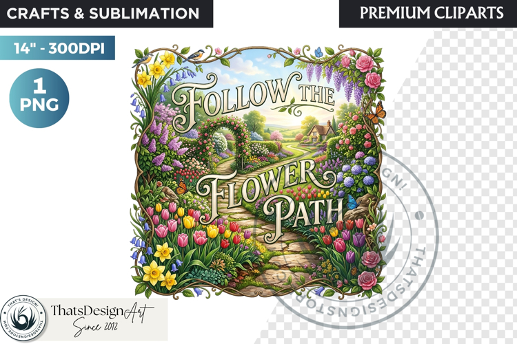 Bloom & Bright Spring Quotes for Sublimation and POD