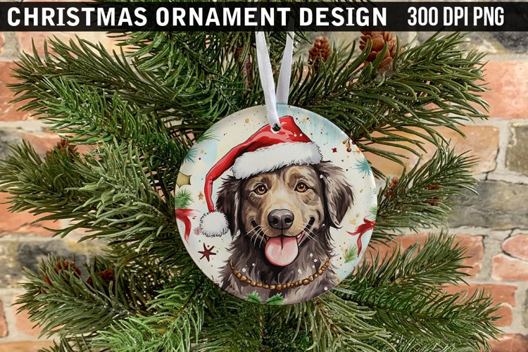 Christmas Ornament Sublimation PNG Design