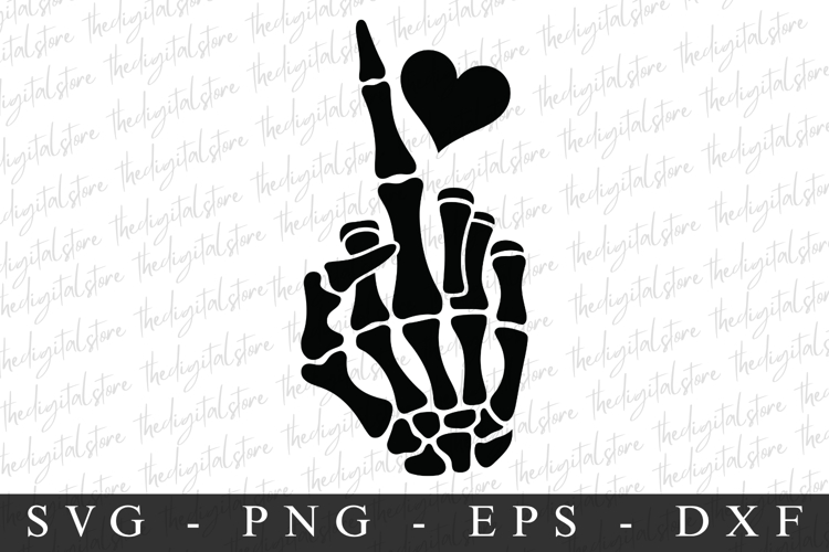 Middle Finger Svg Image 23