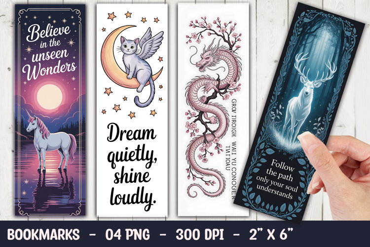 Dream Night Bookmark Sublimation