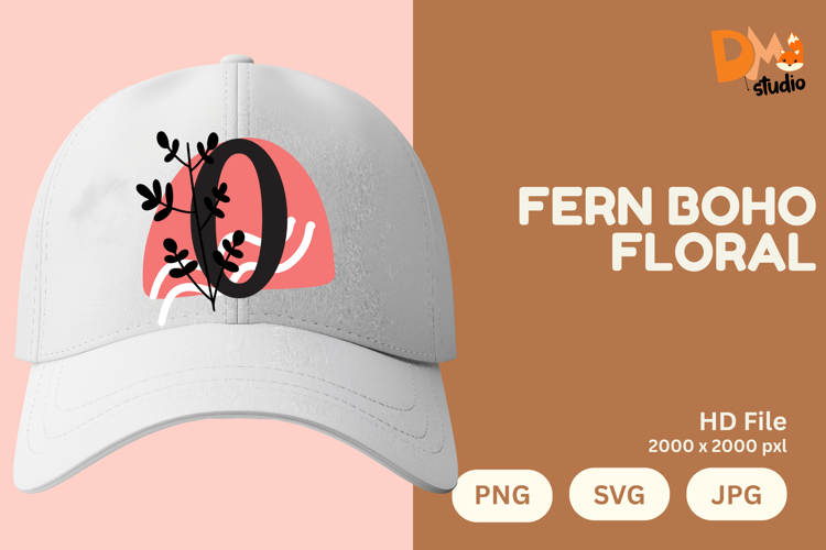 Boho Floral Svg Image 18