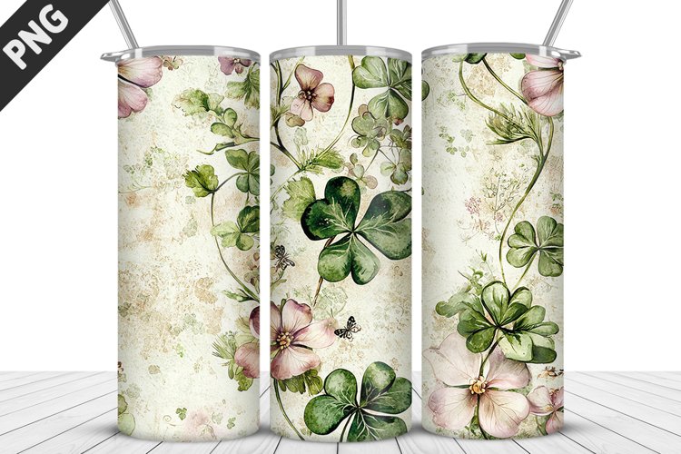 St Patricks Day Tumbler Wrap| Sublimation Design