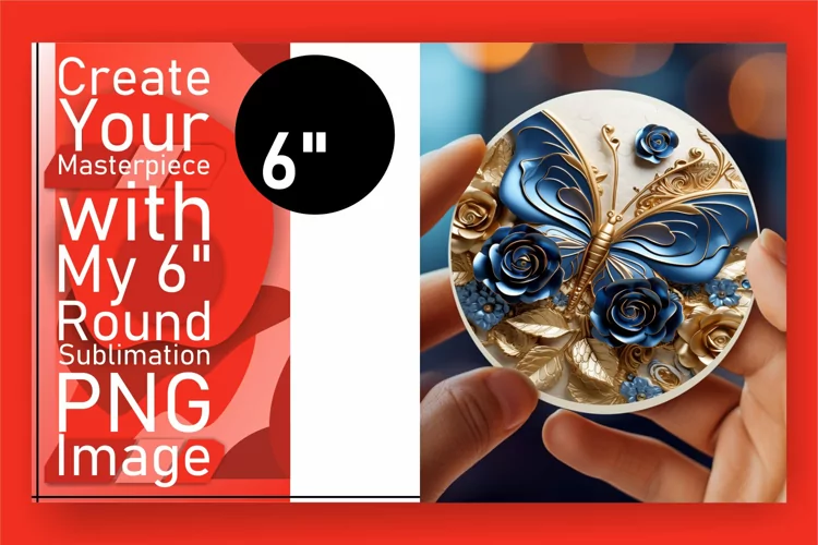 Vibrant Keychain Delights: Sublimated Round Ornament