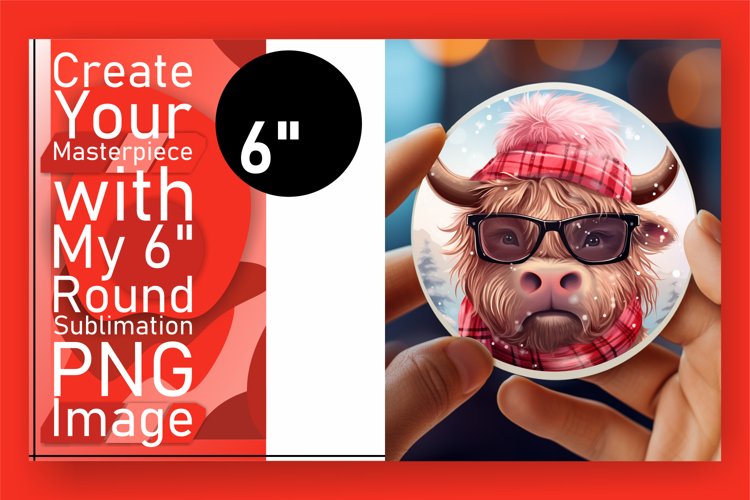 Cow Sublimation Designs Image 5