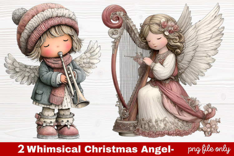 Christmas Angel Clipart Image 24