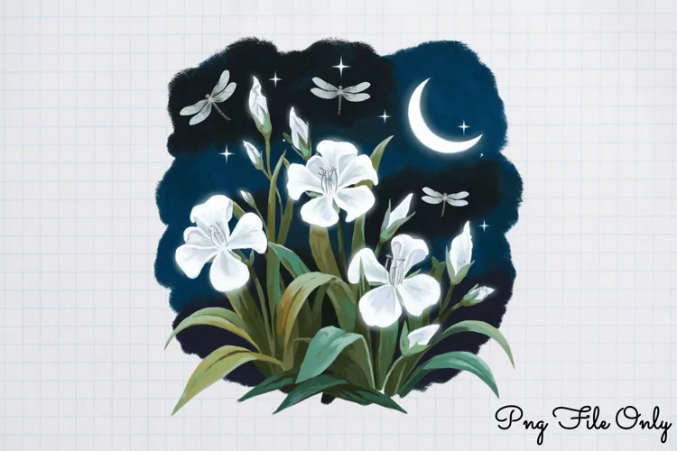 Mooflowers Clipart PNG