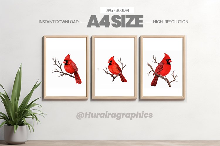 Bird Wall Art - 03 Variations