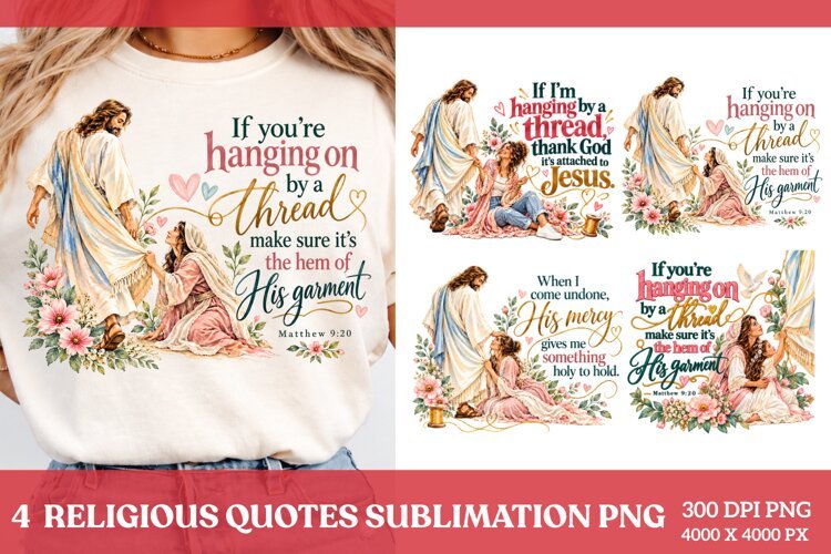 4 Inspirational Christian Quotes PNG example image 1