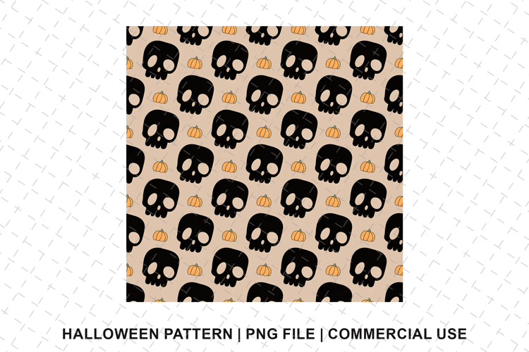 Skull Seamless Pattern Image 11