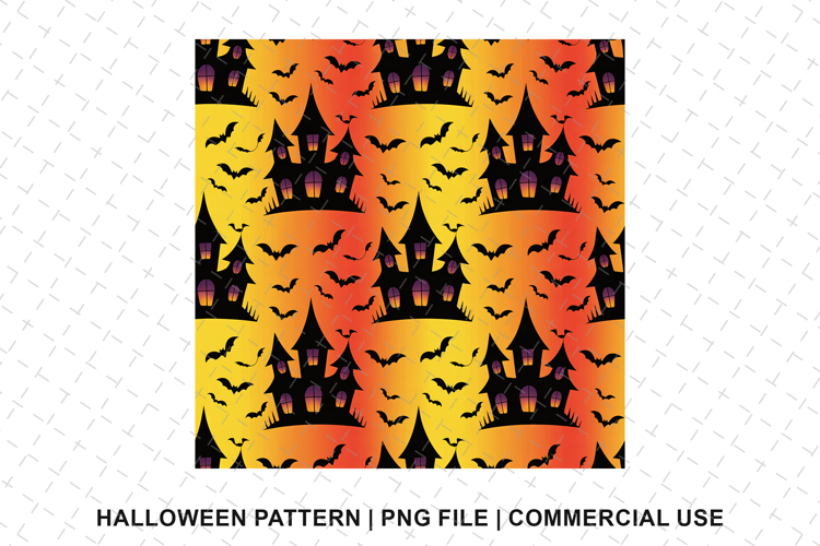 Halloween Seamless Pattern Image 16