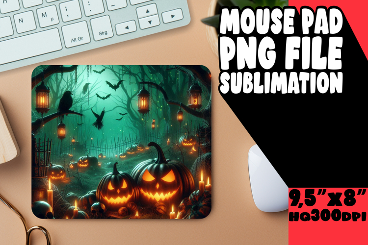 SWEET desk MAT Sublimation Ideas, Horror Halloween