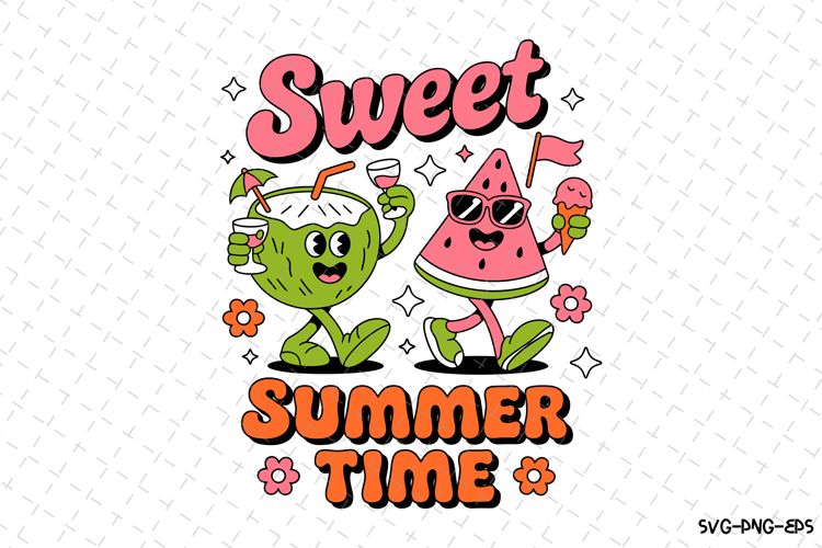 Sweet Summer Time SVG Design | Summer | SVG Cut files