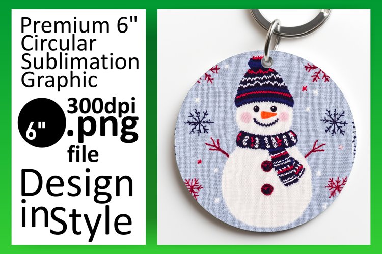 Cute Snowman Clipart Image 4