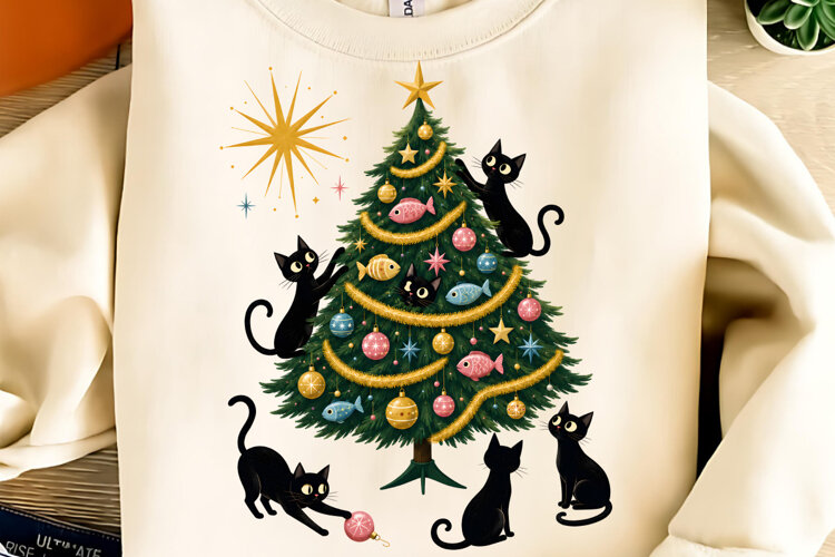 Christmas Sublimation Design, Funny Christmas PNG, Christmas example image 1