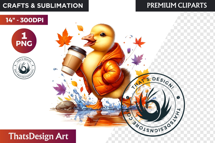 Cute Autumn thanksgiving Baby animal and Pumpkin PNG clipart