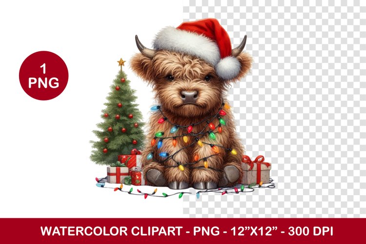 Highland Cow Clipart Image 5