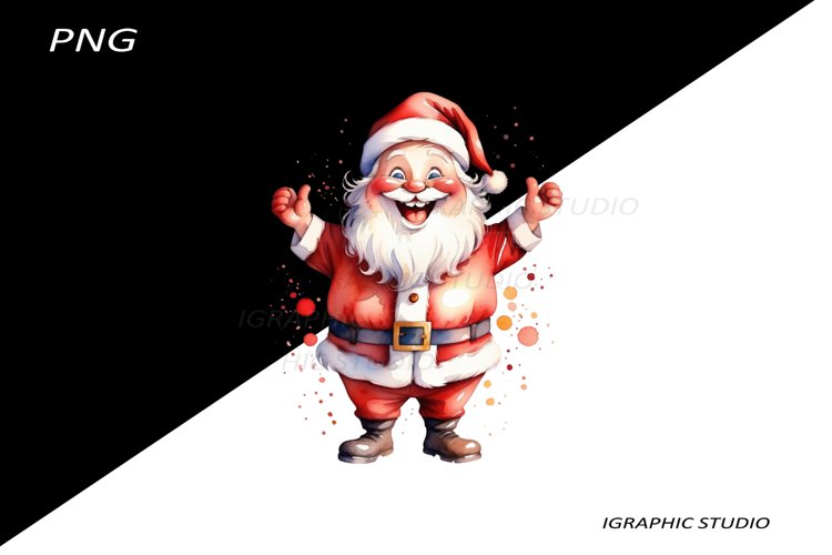 Santa Clause Clipart Image 8
