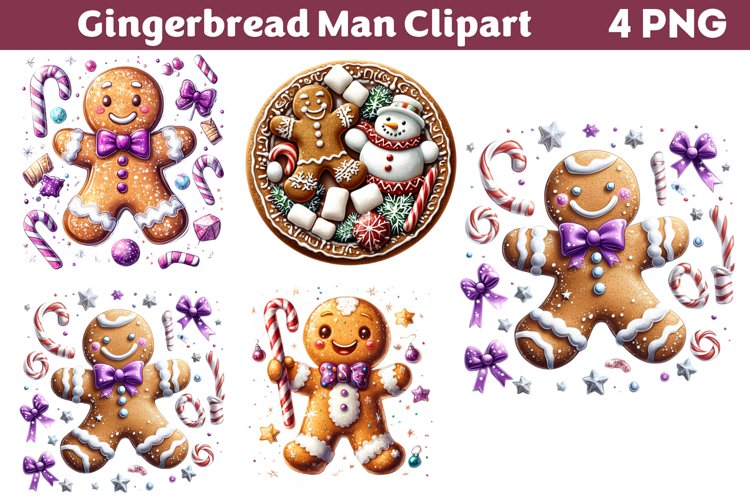 Gingerbread Clipart Image 13
