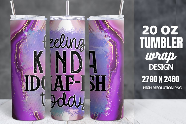 Funny Quotes 20oz Skinny Tumbler Sublimation, Sarcastic