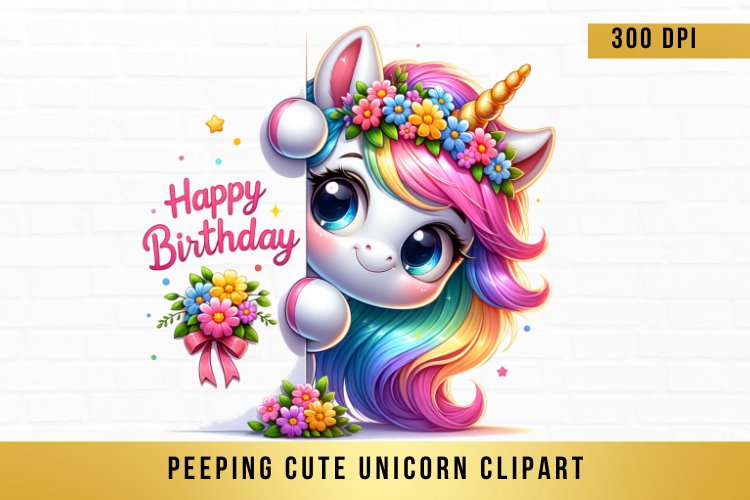 Unicorn Clipart Image 12