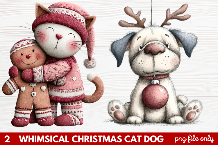 Christmas Dog Clipart Image 5