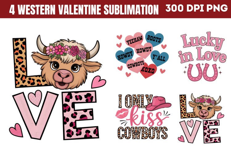 Western Sublimation Designs