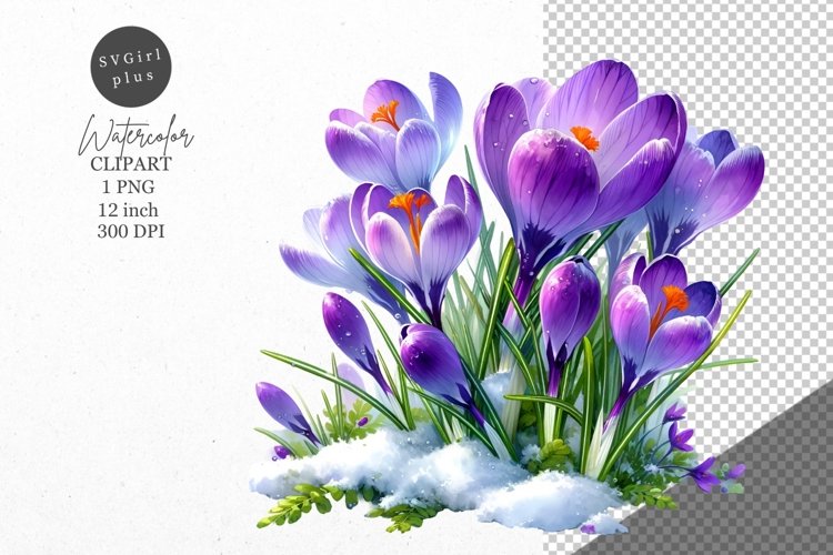 Spring Flowers Clipart Image 23